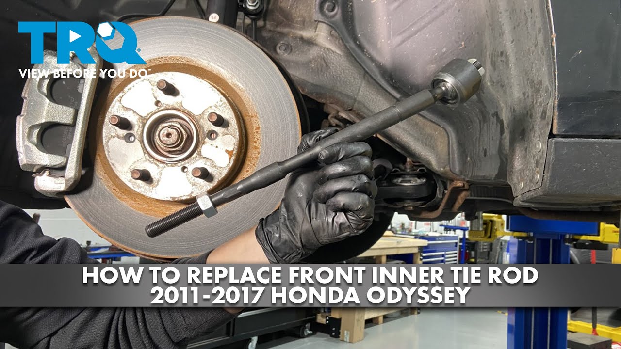 How to Replace Front Inner Tie Rod 20112017 Honda Odyssey 1A Auto