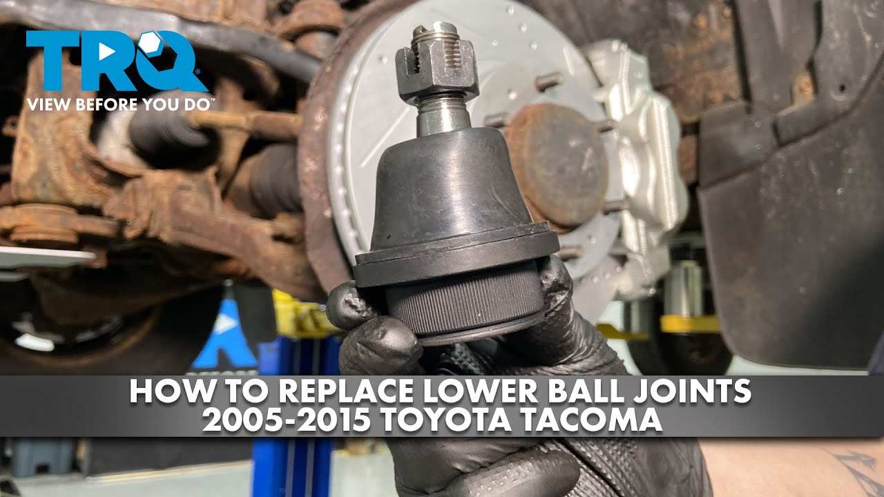 How to Replace Lower Ball Joints 20052015 Toyota 1A Auto