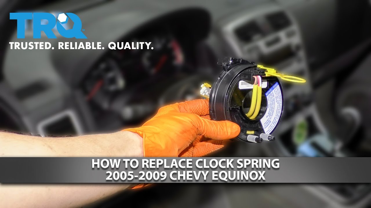 How to Replace Clock Spring 200509 Chevy Equinox 1A Auto