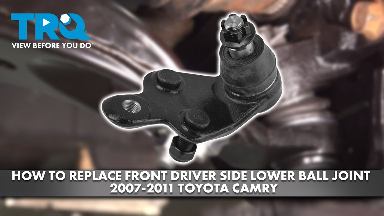 How to Replace Front Driver Side Lower Ball Joint 20072011 Toyota