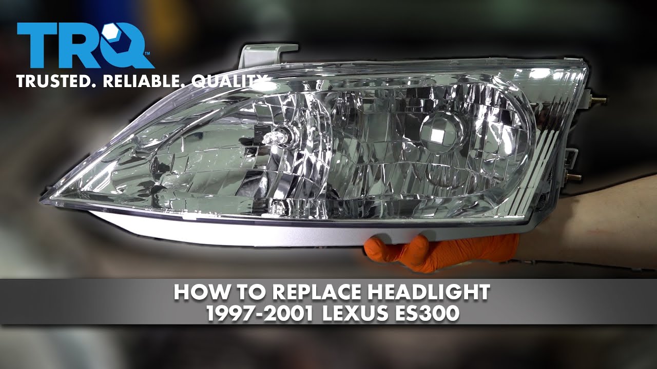 How to Replace Headlights 19972001 Lexus ES300 1A Auto
