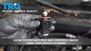 How To Replace Idle Air Control Valve 2000-2005 Buick LeSabre | 1A Auto