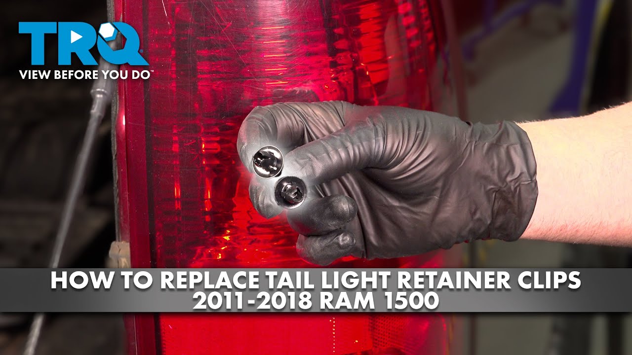 How to Replace Tail Light Retainer Clips 2011-2018 Ram 1500 | 1A Auto