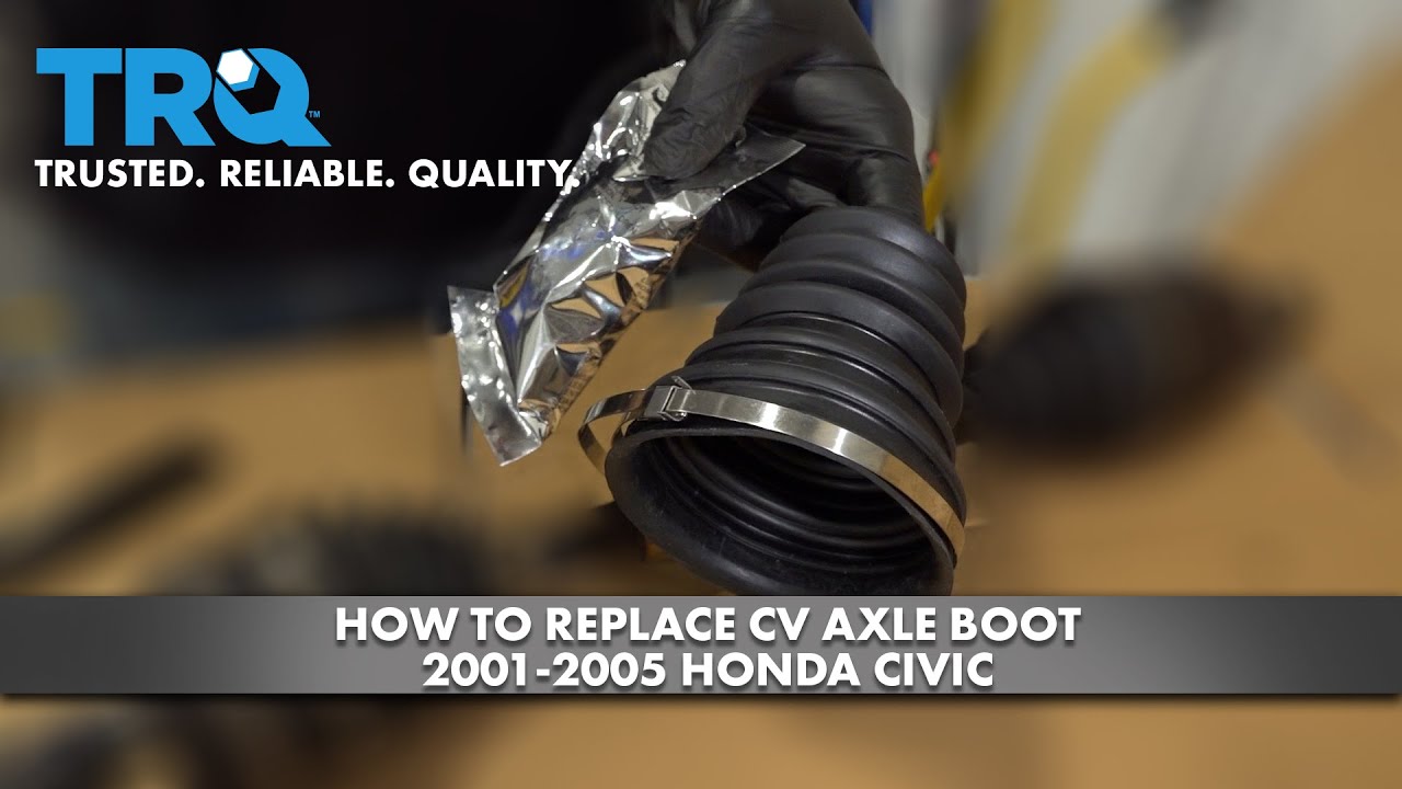 How to Replace CV Axle Boot 20012005 Honda Civic 1A Auto