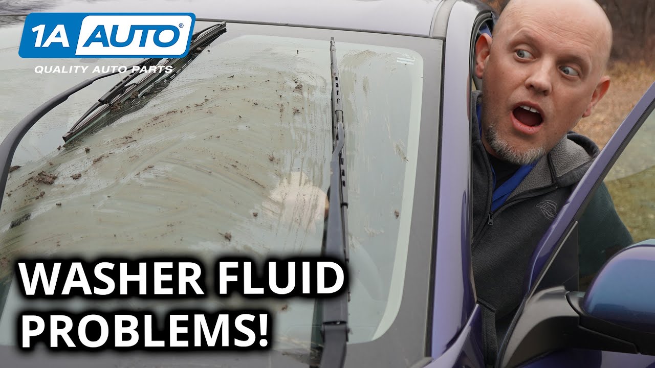Windshield Sprayer Makes Noise but Nothing Comes Out How to Diagnose
