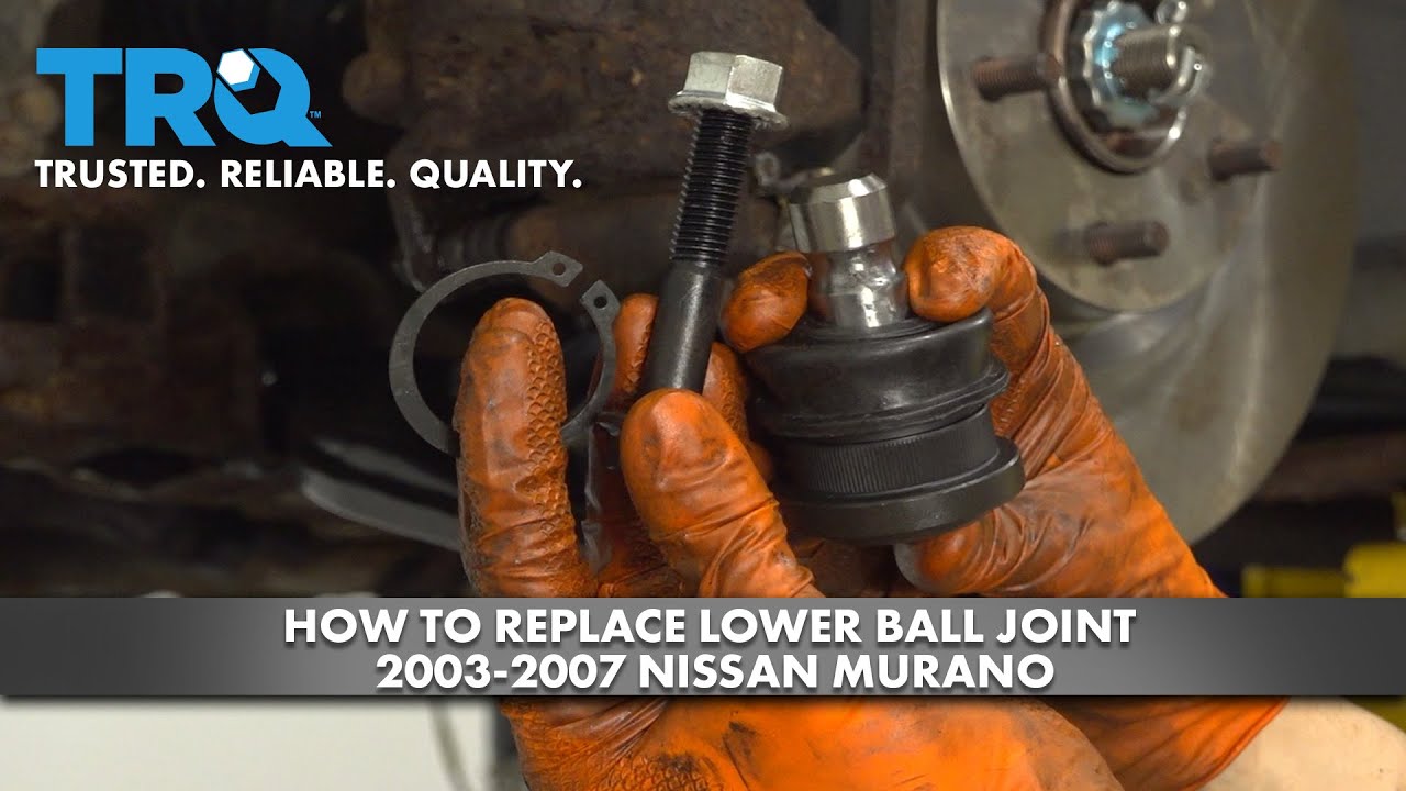How to Replace Lower Ball Joint 20032007 Nissan Murano 1A Auto