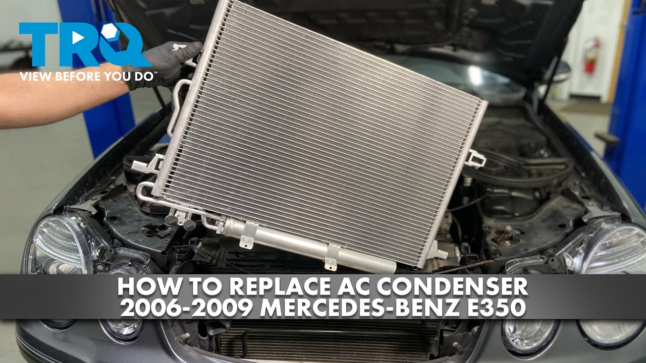How to Replace AC Condenser 2006-2009 Mercedes-Benz E350 | 1A Auto