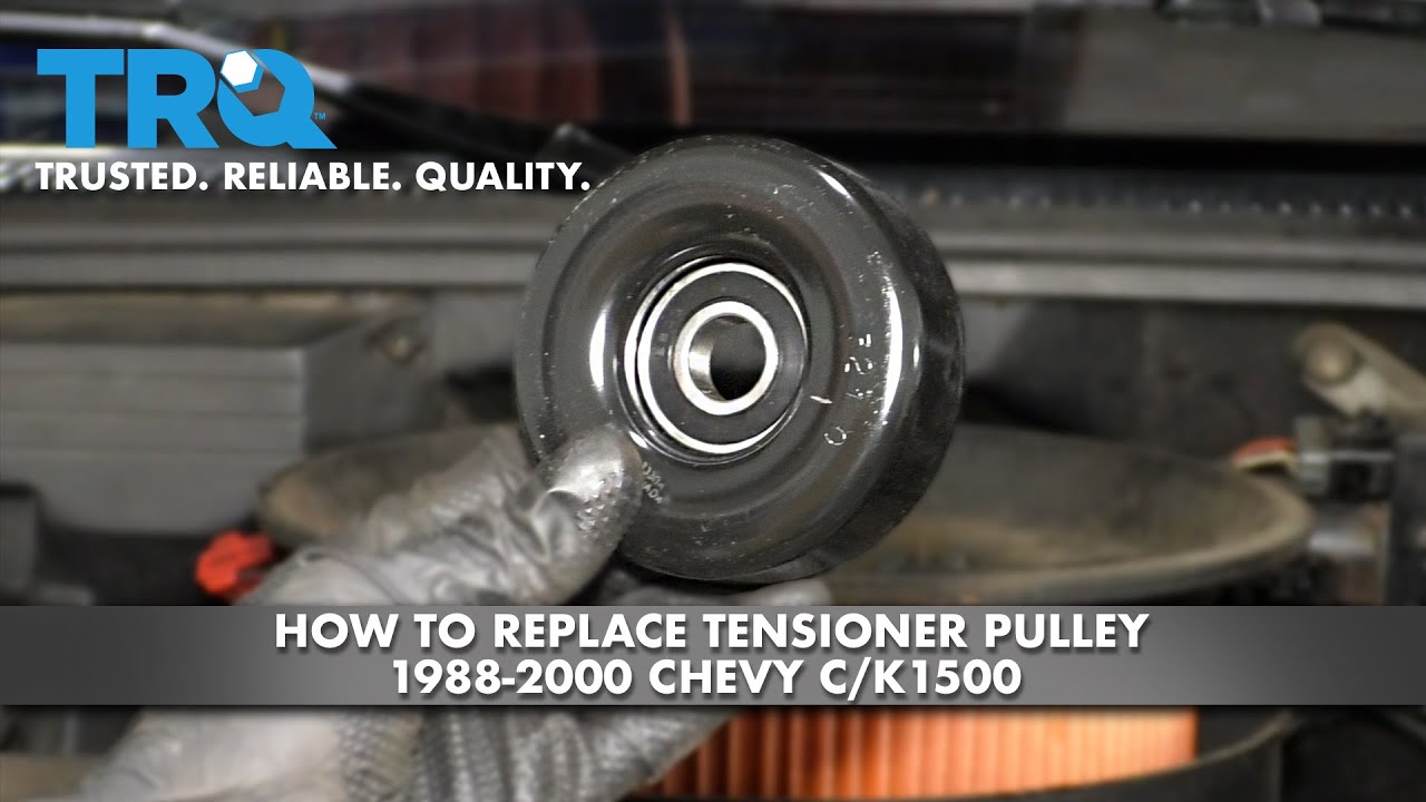 How To Replace Tensioner Pulley 19882000 Chevy CK1500 1A Auto