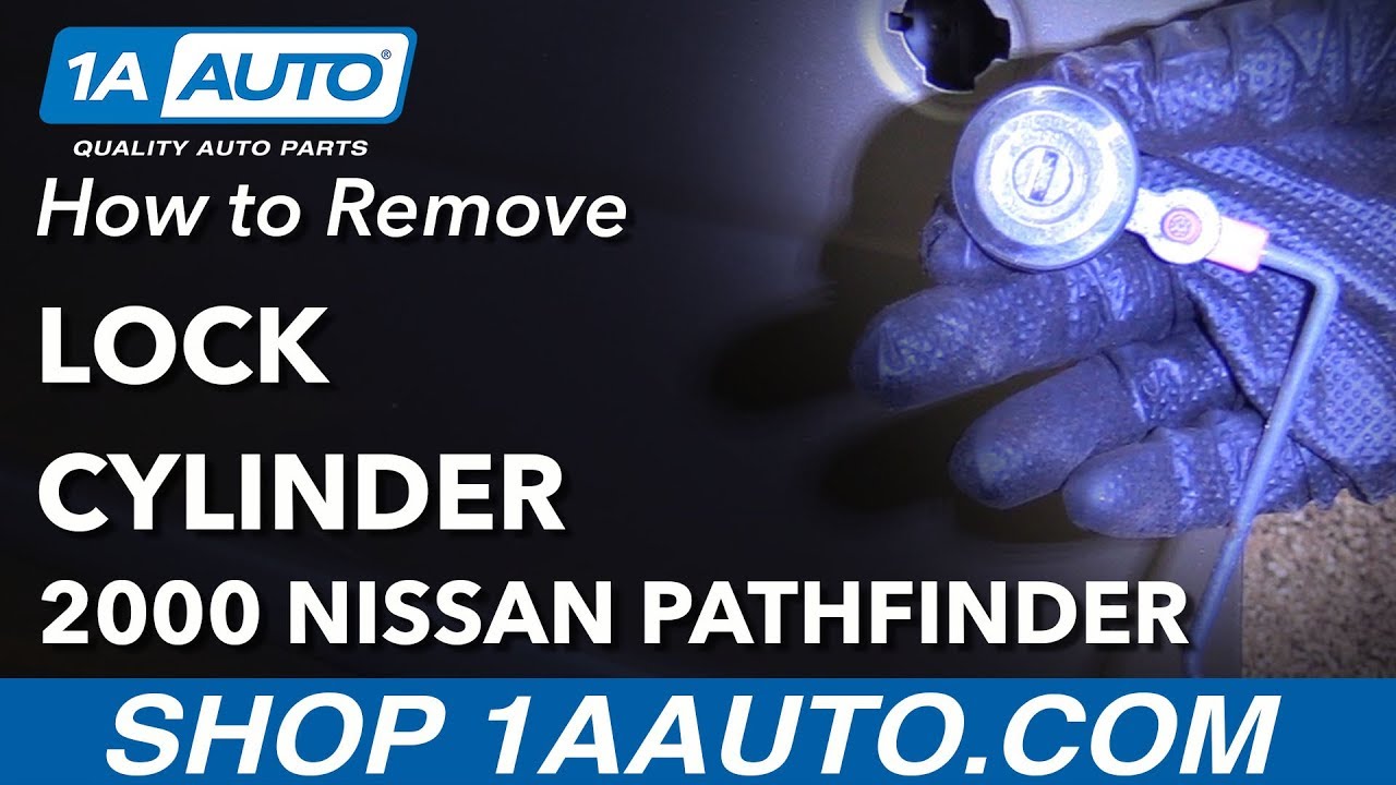 How to Replace Door Lock Cylinder 19962004 Nissan Pathfinder 1A Auto