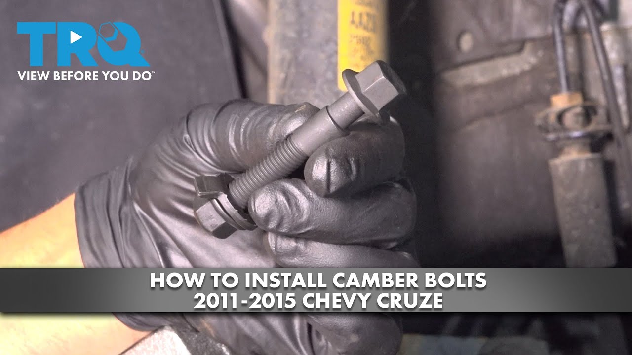 How to Install Camber Bolts 20112015 Chevrolet Cruze 1A Auto