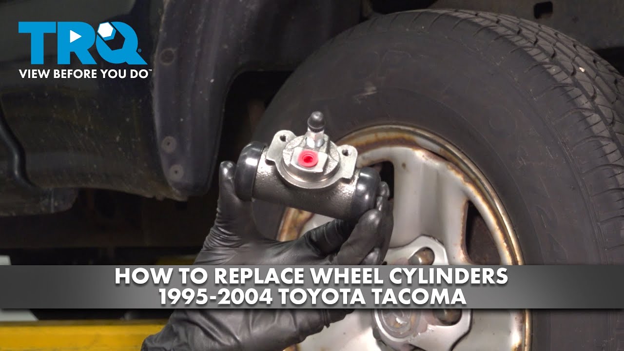 How to Replace Rear Wheel Cylinders 19952004 Toyota 1A Auto