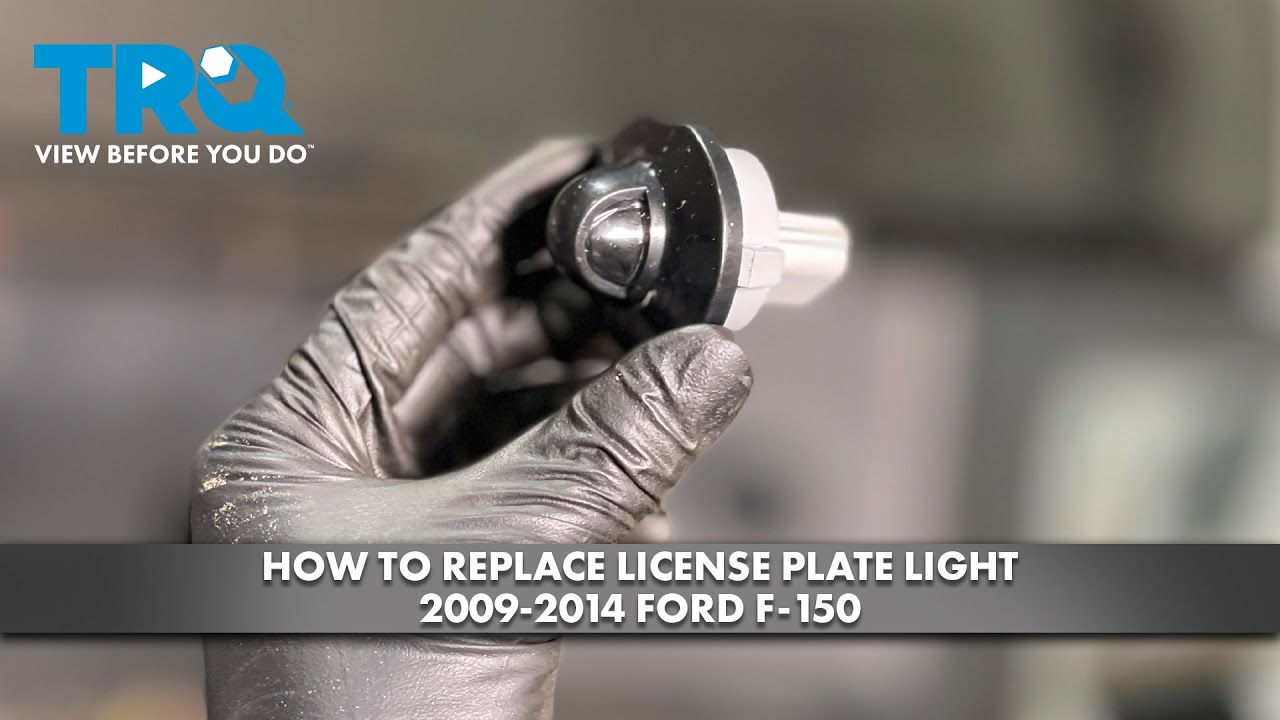 How to Replace License Plate Light 20092014 Ford F150 1A Auto