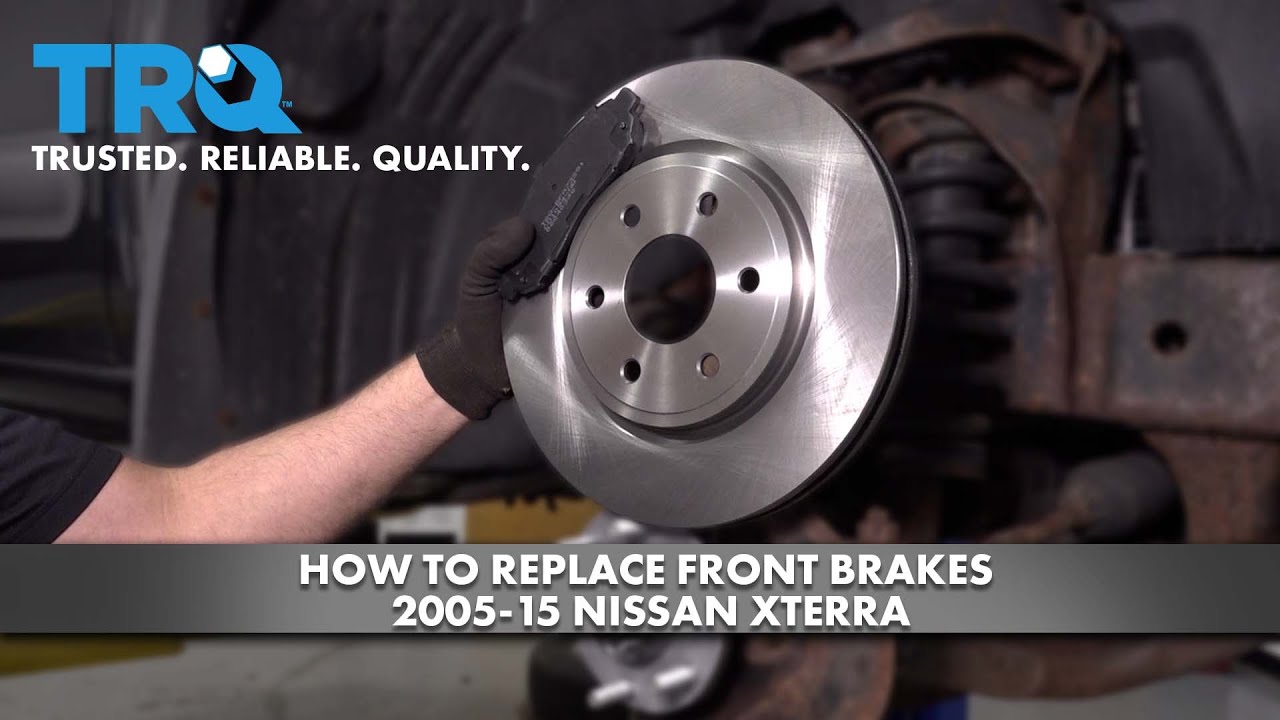 How To Replace Front Brakes 200515 Nissan Xterra 1A Auto