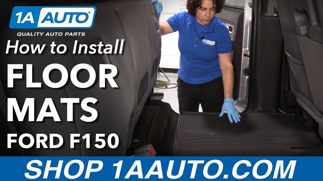 How To Install Floor Mats 201014 Ford F150 1A Auto
