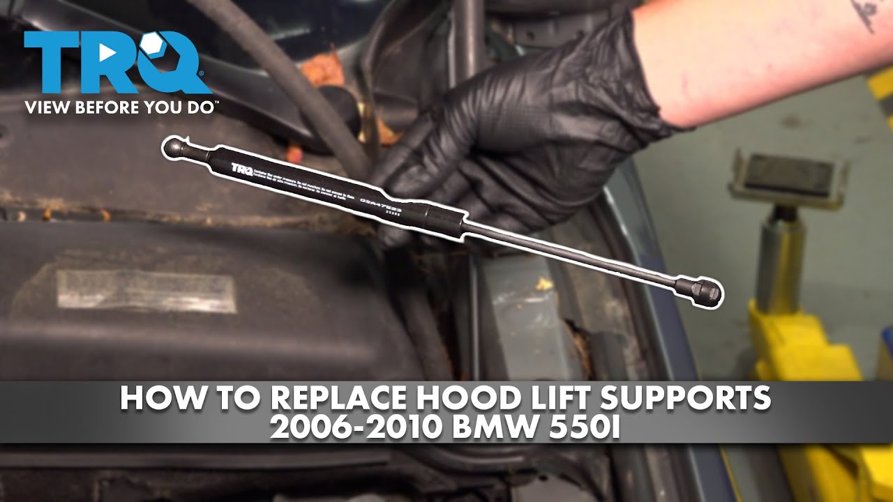 Support De Capot Avant Pour BMW 550i 2006-2010 - Marque PM Auto, Référence PM9000480 - Neuf Avec Garantie à Vie Limitée