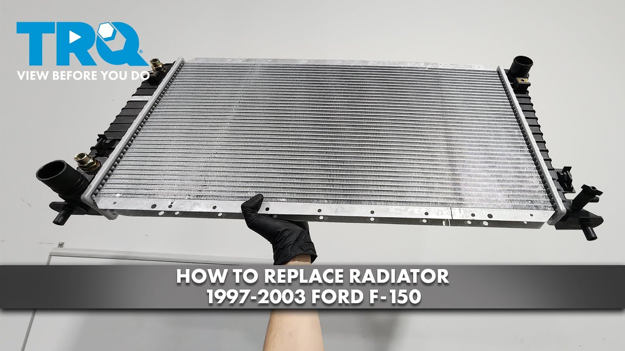 How to Replace Radiator 1997-2003 Ford F-150 | 1A Auto