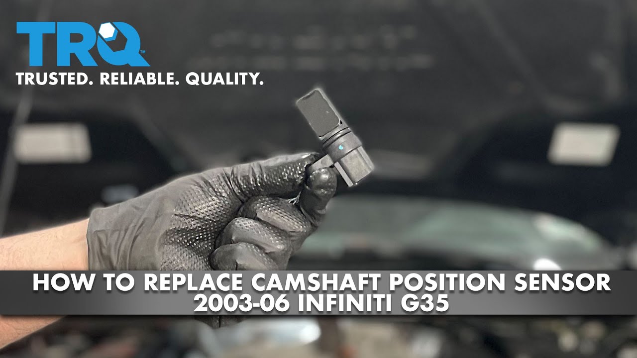 How To Replace Camshaft Position Sensor 200306 Infiniti G35 1A Auto