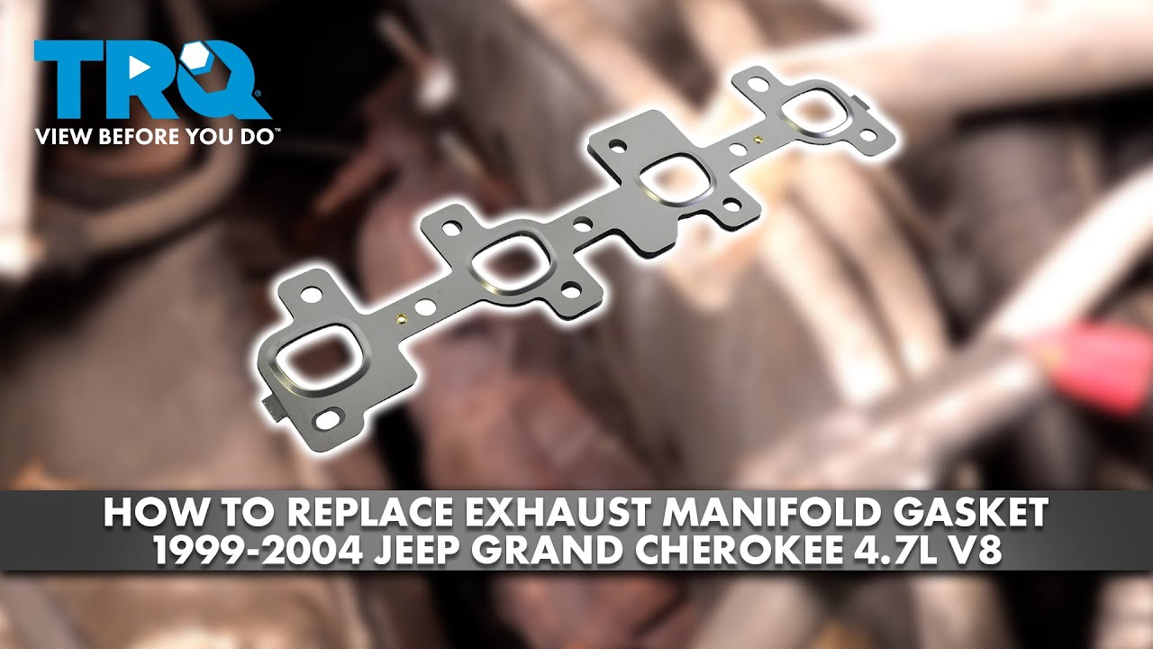 How to Replace Exhaust Manifold Gasket 19992004 Jeep Grand Cherokee