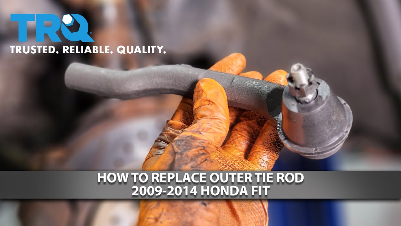 How to Replace Outer Tie Rod 2009-2013 Honda Fit | 1A Auto