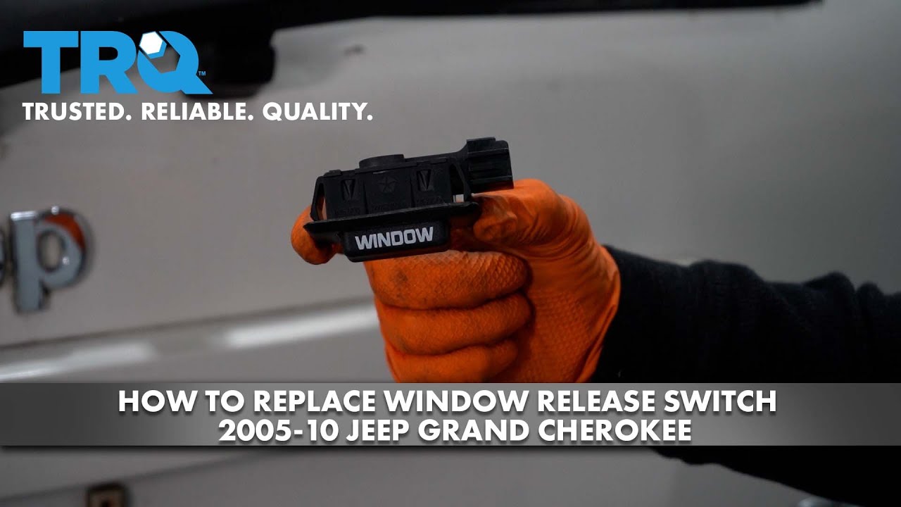 How To Replace Window Release Switch 200510 Jeep Grand Cherokee 1A Auto