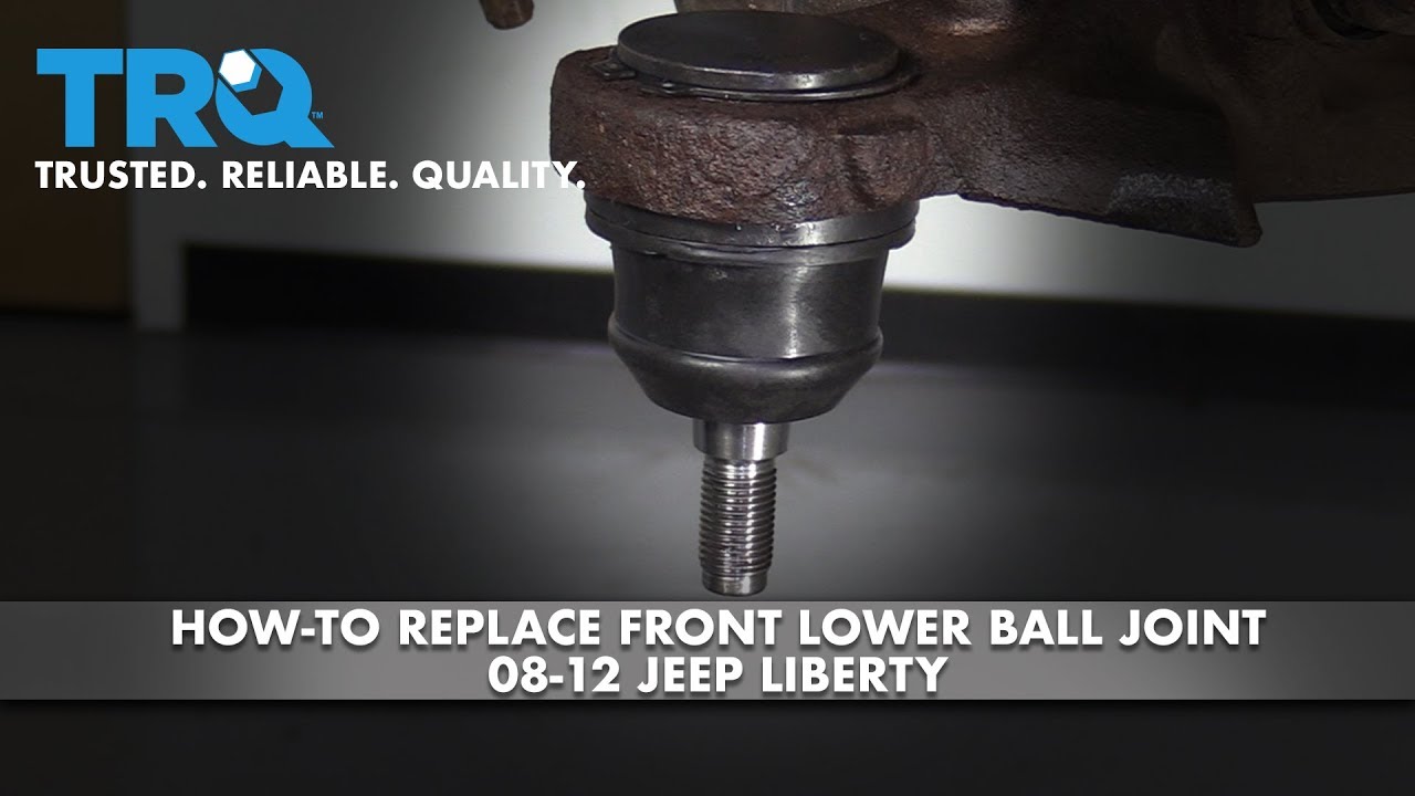 How to Replace Front Lower Ball Joint 200812 Jeep Liberty 1A Auto