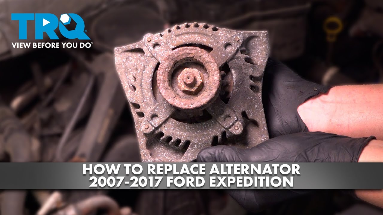 How to Replace Alternator 2007-2017 Ford Expedition | 1A Auto