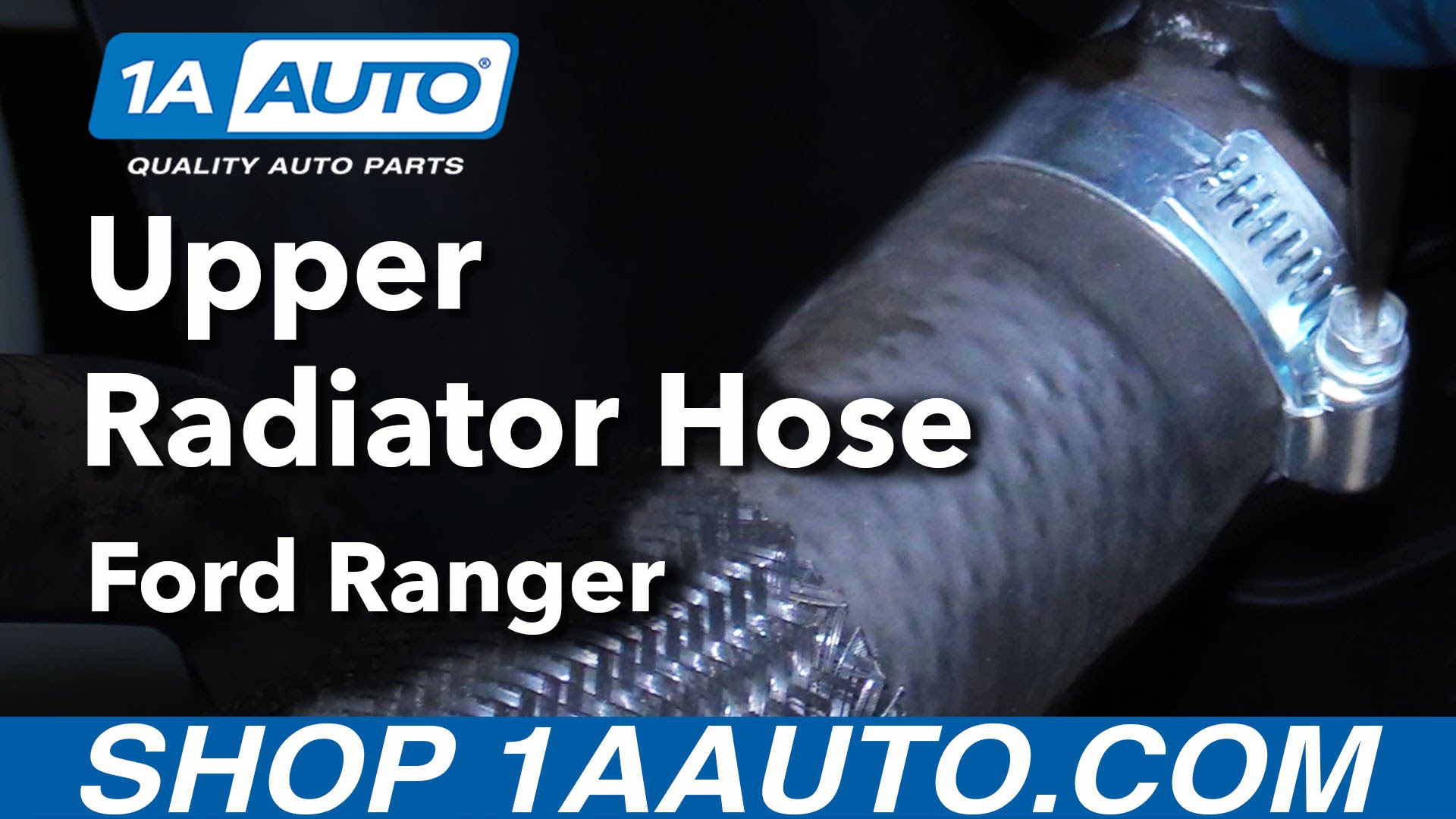 How to Replace Upper Radiator Hose 19982012 Ford Ranger 40L V6 1A Auto