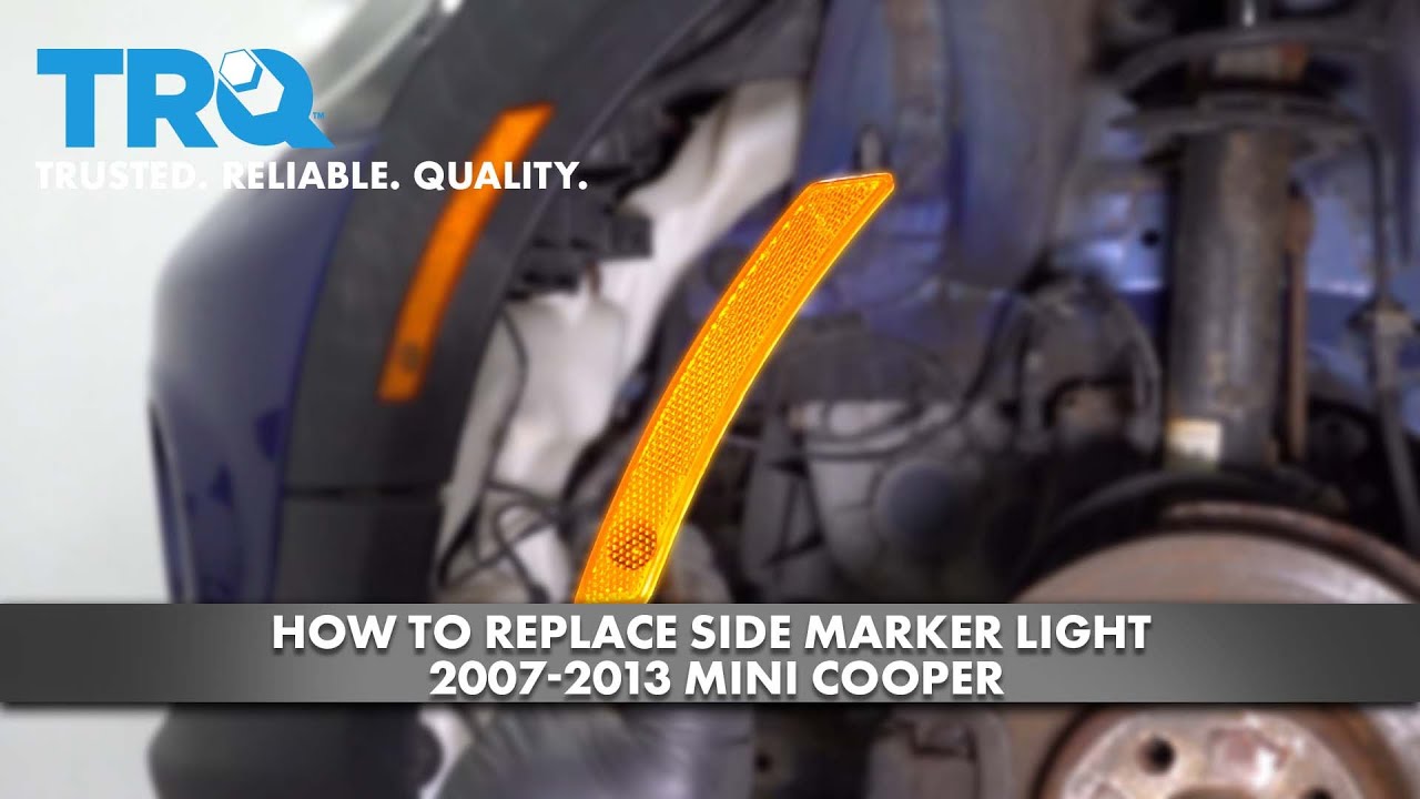 How to Replace Side Marker Light 20072013 Mini Cooper 1A Auto