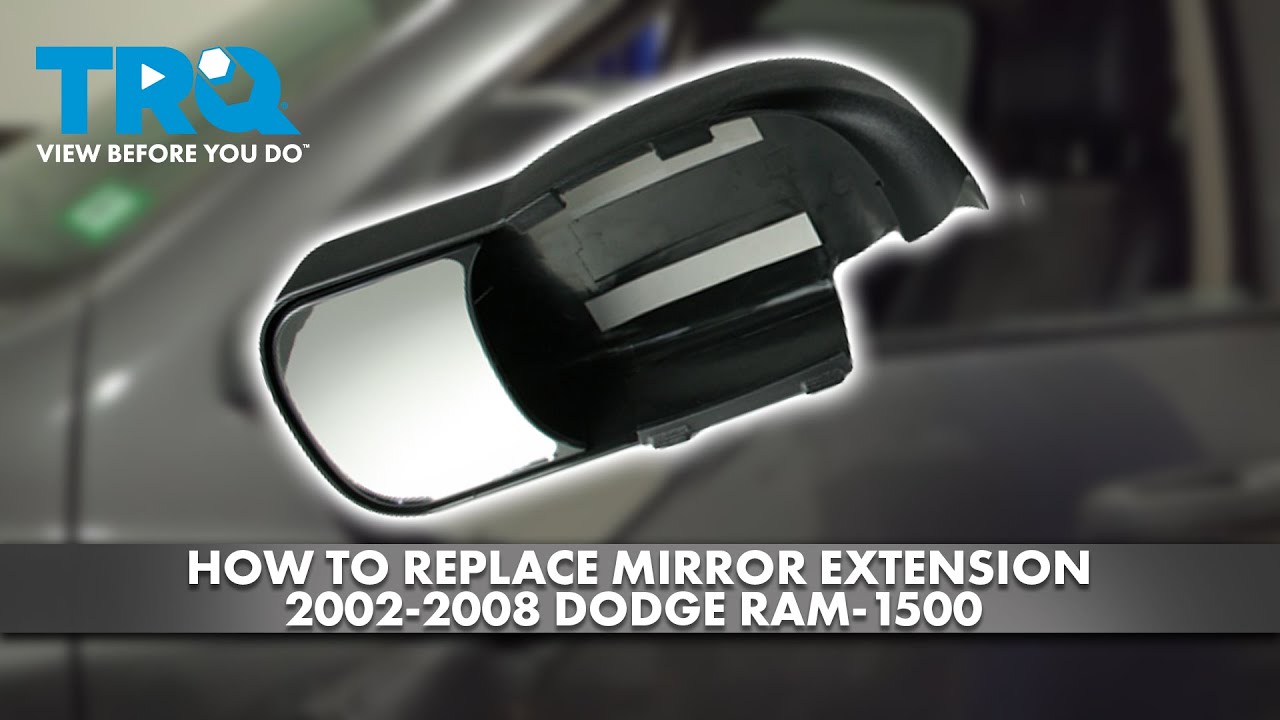 How to Replace Mirror Extension 20022008 Dodge Ram 1500 1A Auto