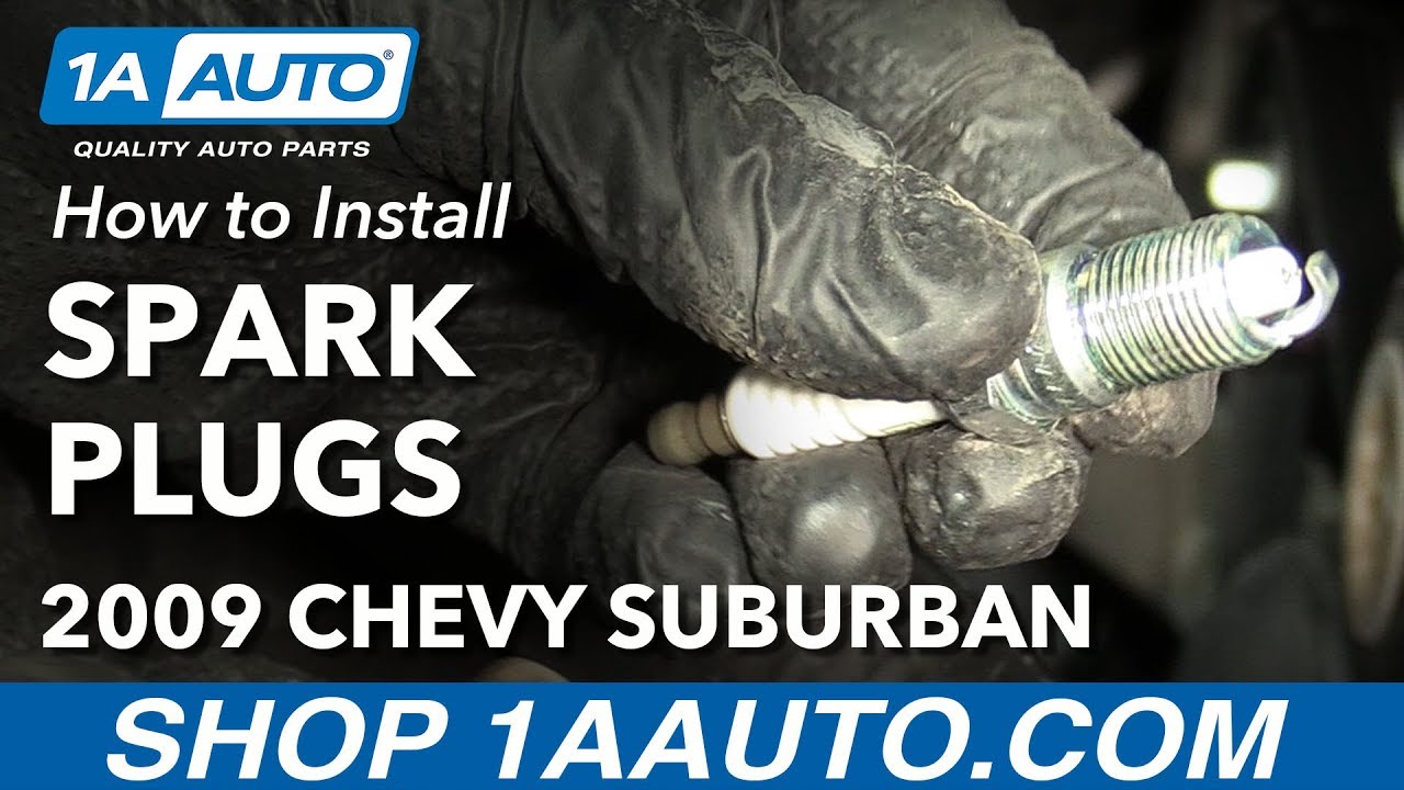 How to Replace Spark Plugs 200014 Chevy Suburban 1500 1A Auto