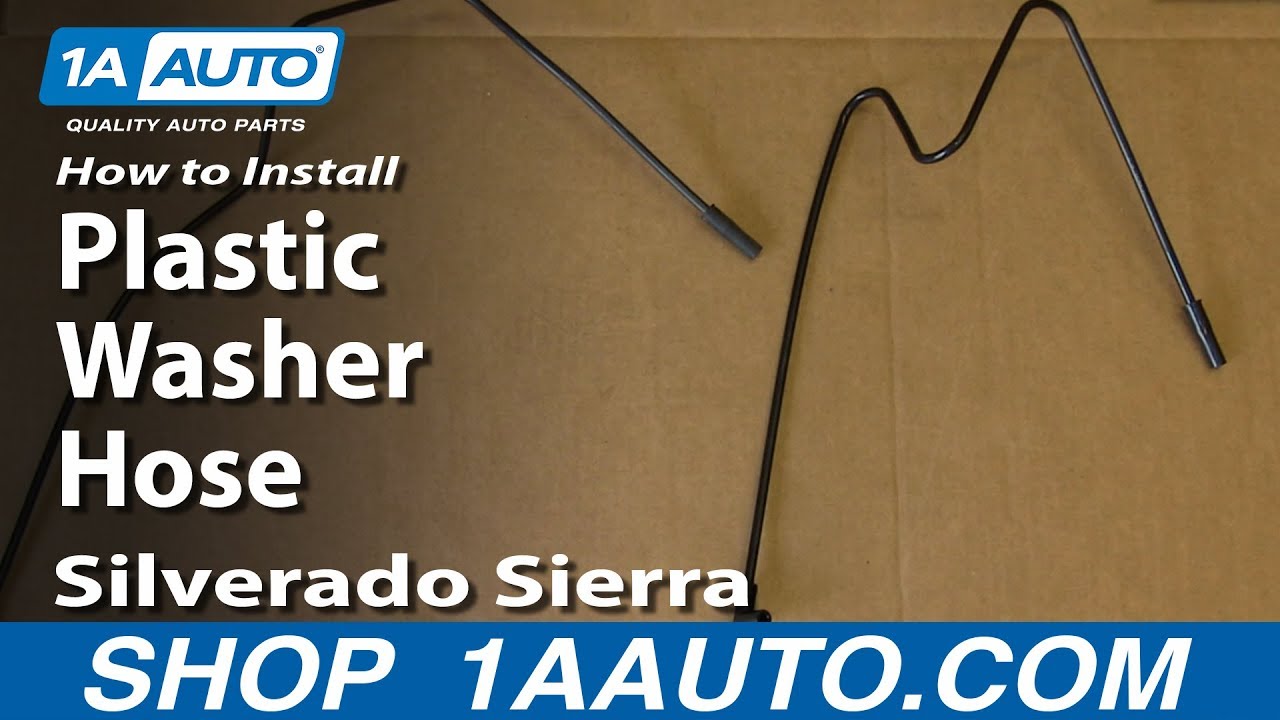 How to Replace Windshield Washer Hose 200006 Chevy Suburban 1A Auto