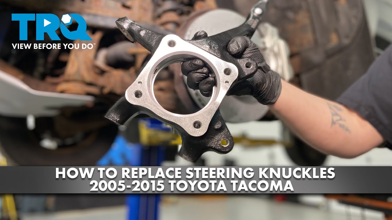 How to Replace Steering Knuckles 20052015 Toyota 1A Auto