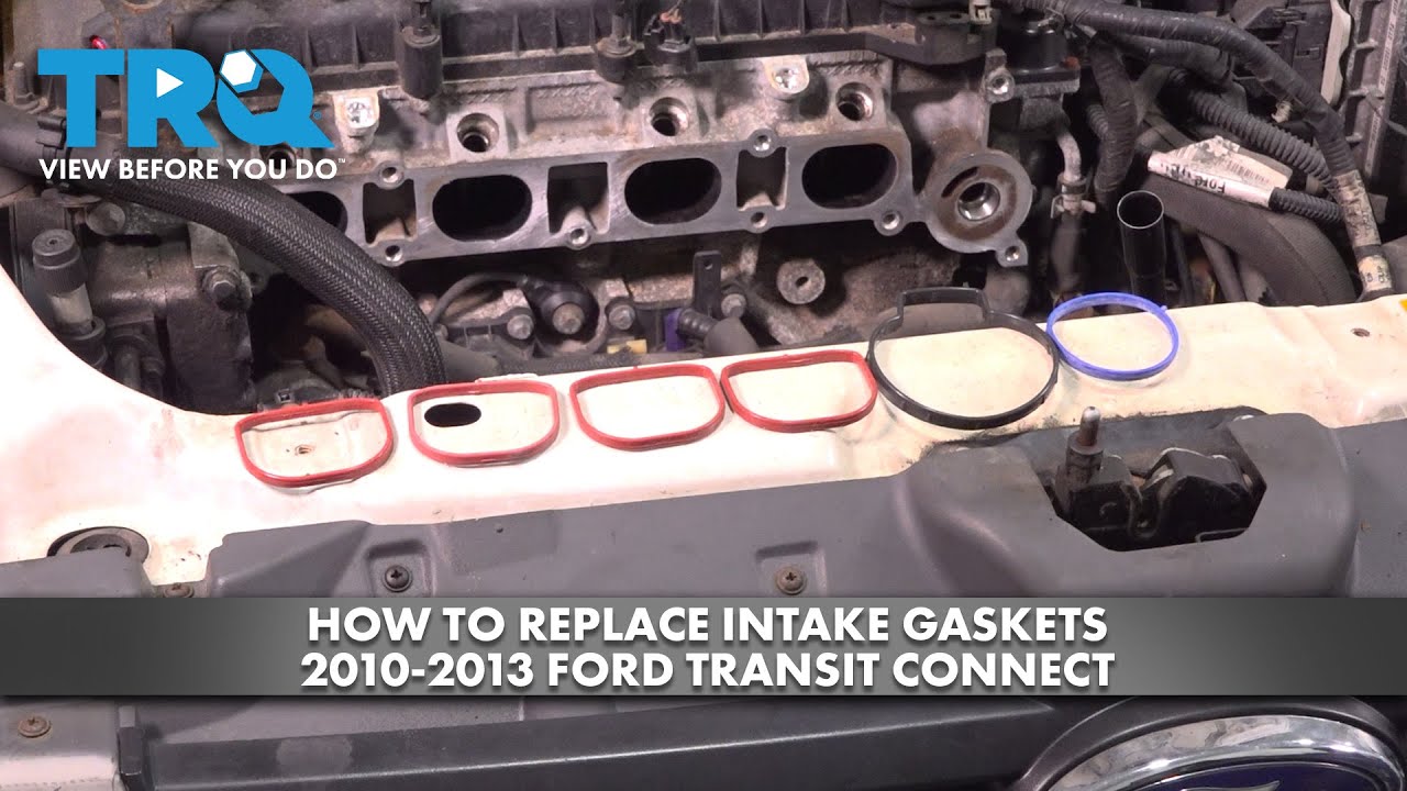 How to Replace Intake Gaskets 20102013 Ford Transit Connect 1A Auto