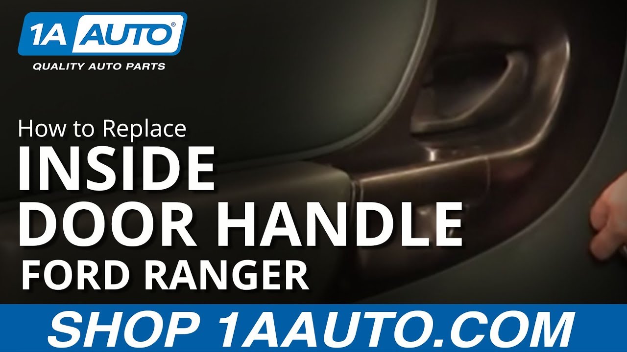 How to Replace Interior Door Handle 1993-2003 Ford Ranger | 1A Auto