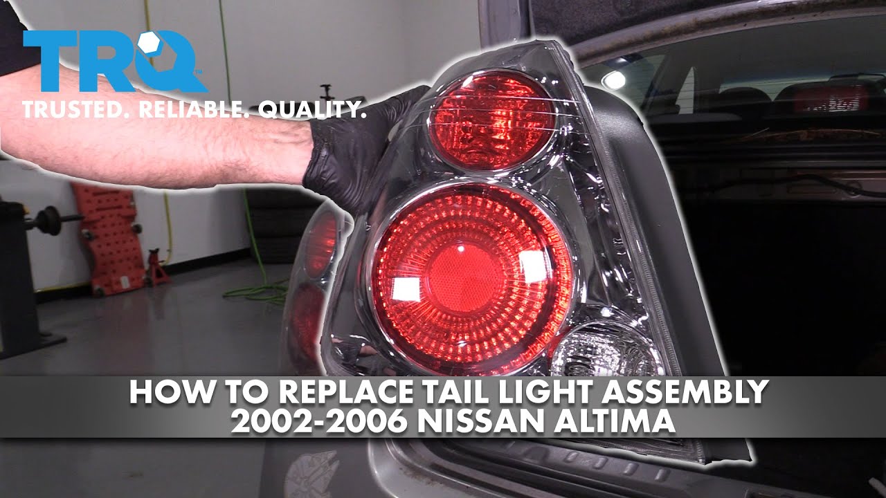 How to Replace Tail Light Assembly 20022006 Nissan Altima 1A Auto