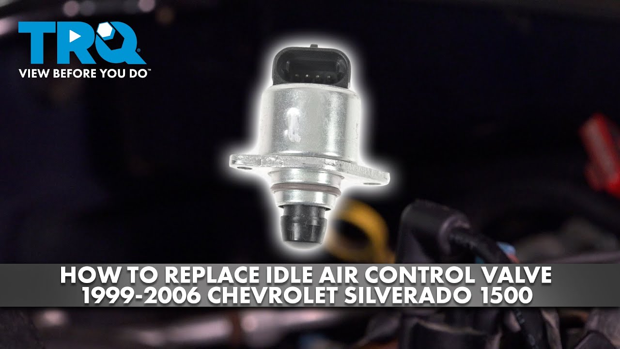 How to Replace Idle Air Control Valve 19992006 Chevrolet Silverado 1500 1A Auto