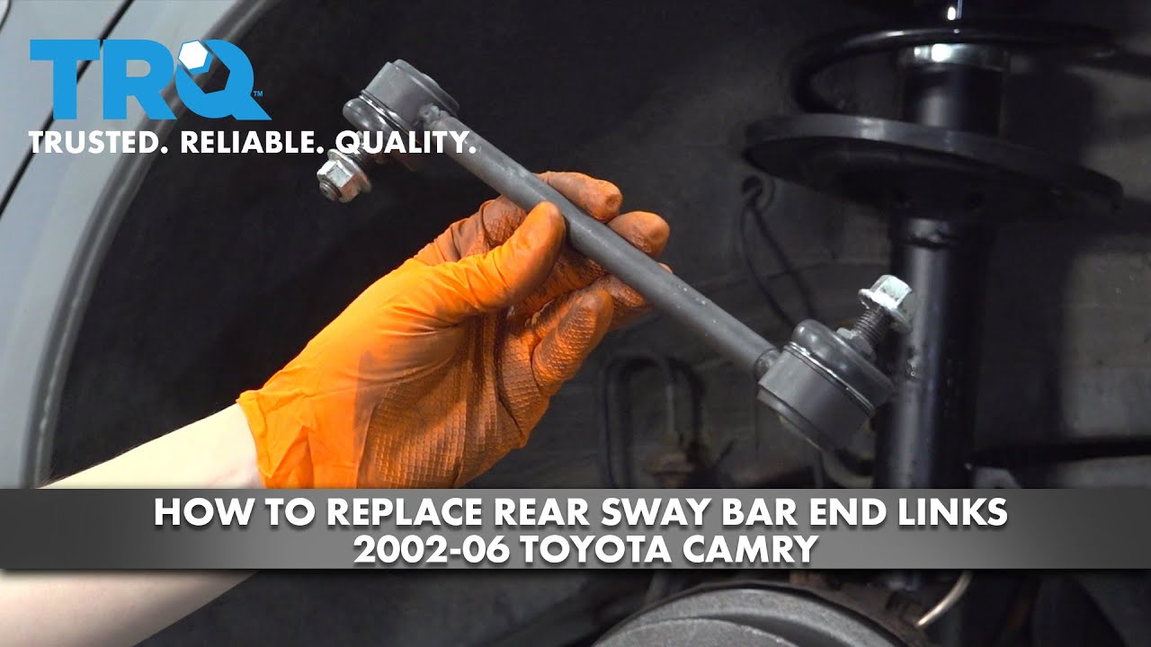 How to Replace Rear Sway Bar End Links 200206 Toyota Camry 1A Auto