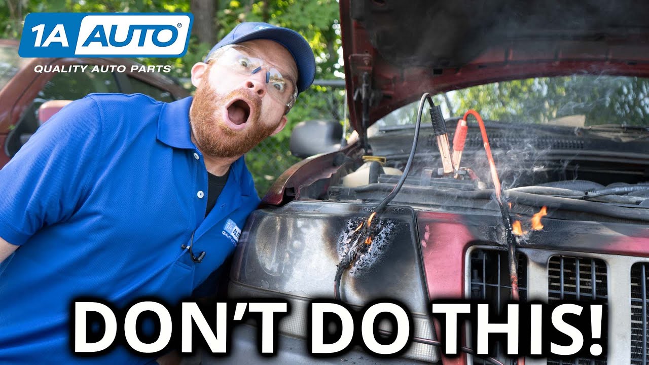 Connecting Jumper Cables Backwards Heres What Could Go Wrong 1A Auto