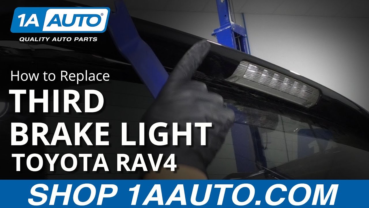 2015 Toyota Rav4 Brake Light Bulb Replacement