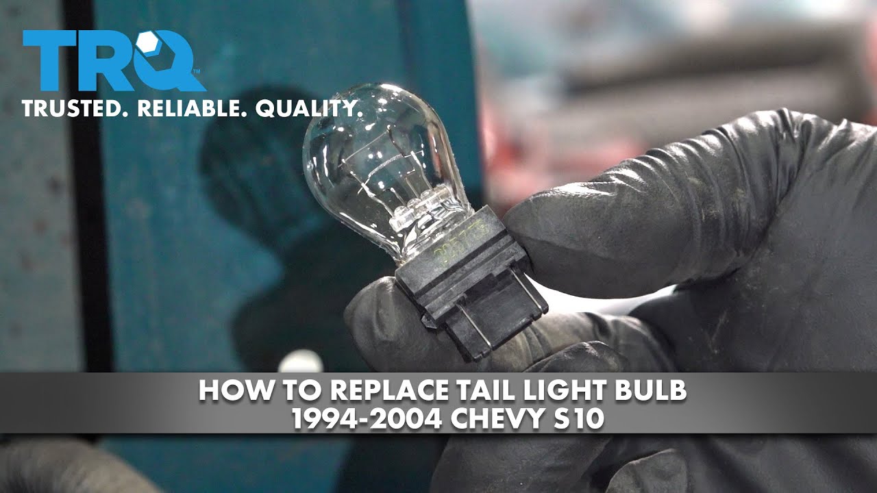 How To Replace Tail Light Bulb 1994 2004 Chevy S10 1a Auto How To Replace Tail Light Bulb 1994 2004 Chevy S10 1a Auto