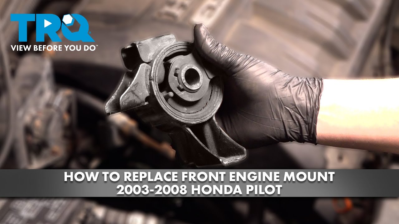 How to Replace Front Engine Mount 2003-2008 Honda Pilot | 1A Auto