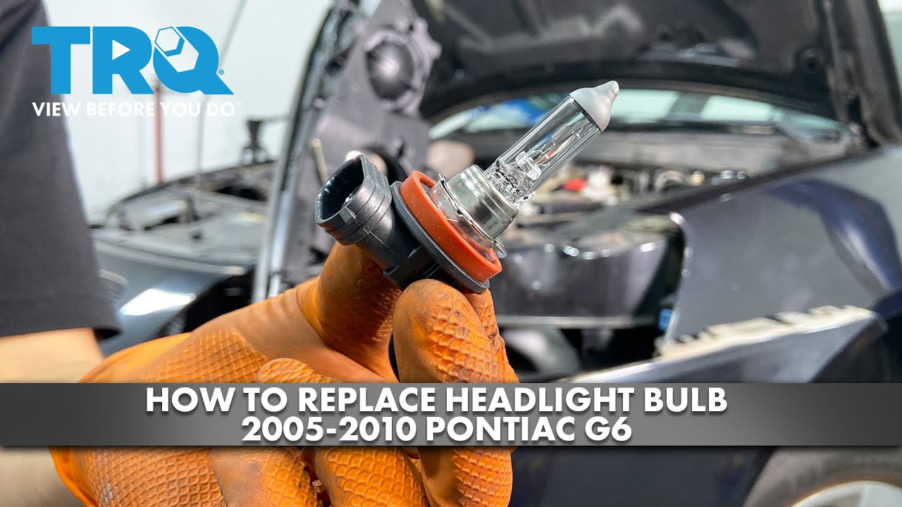How to Replace Headlight Bulb 20052010 Pontiac G6 1A Auto