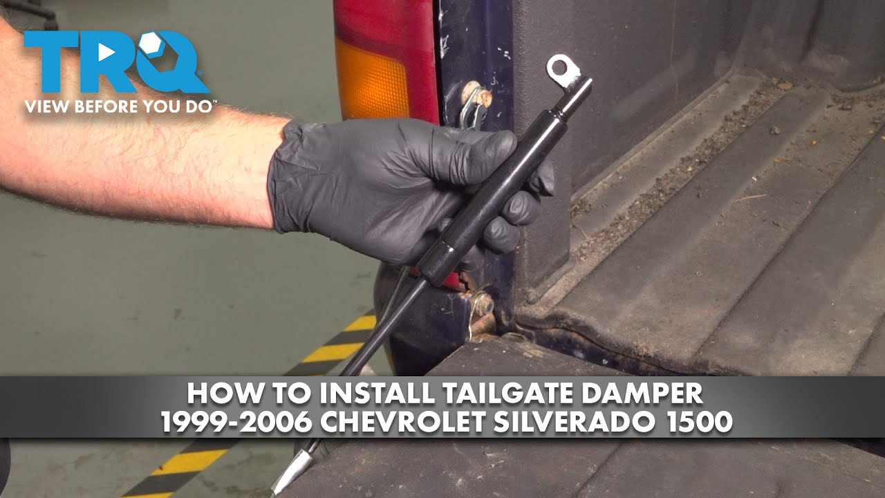 How to Install Tailgate Damper Chevrolet Silverado 1500 19992006 1A Auto