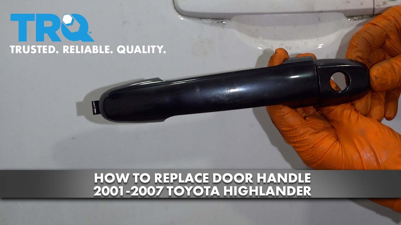 Replace Door Handle On 2001 Ford Ranger