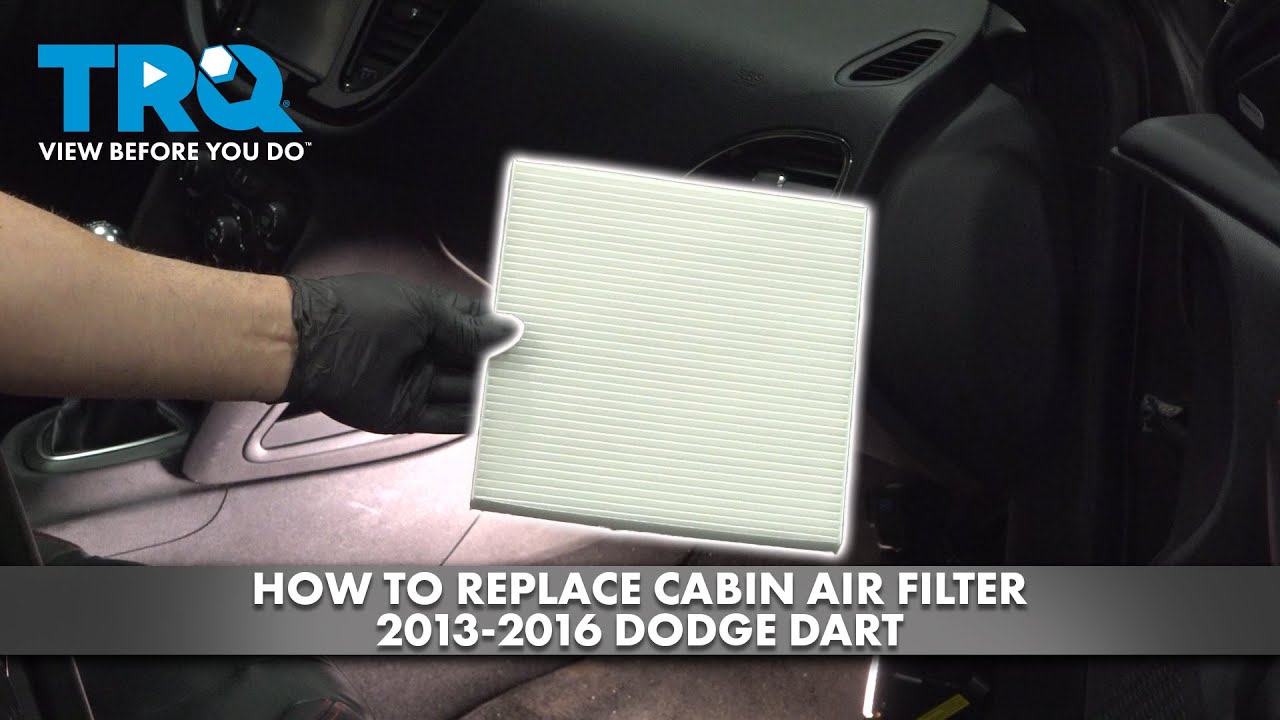 How to Replace Cabin Air Filter 20132016 Dodge Dart 1A Auto