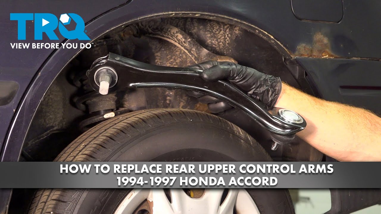 How to Replace Rear Upper Control Arms 1994-1997 Honda Accord | 1A Auto