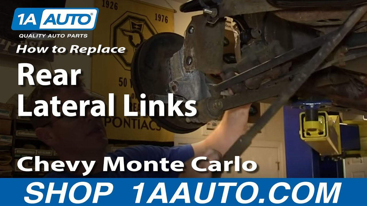 How to Replace Lateral Links 0007 Chevy Monte Carlo 1A Auto