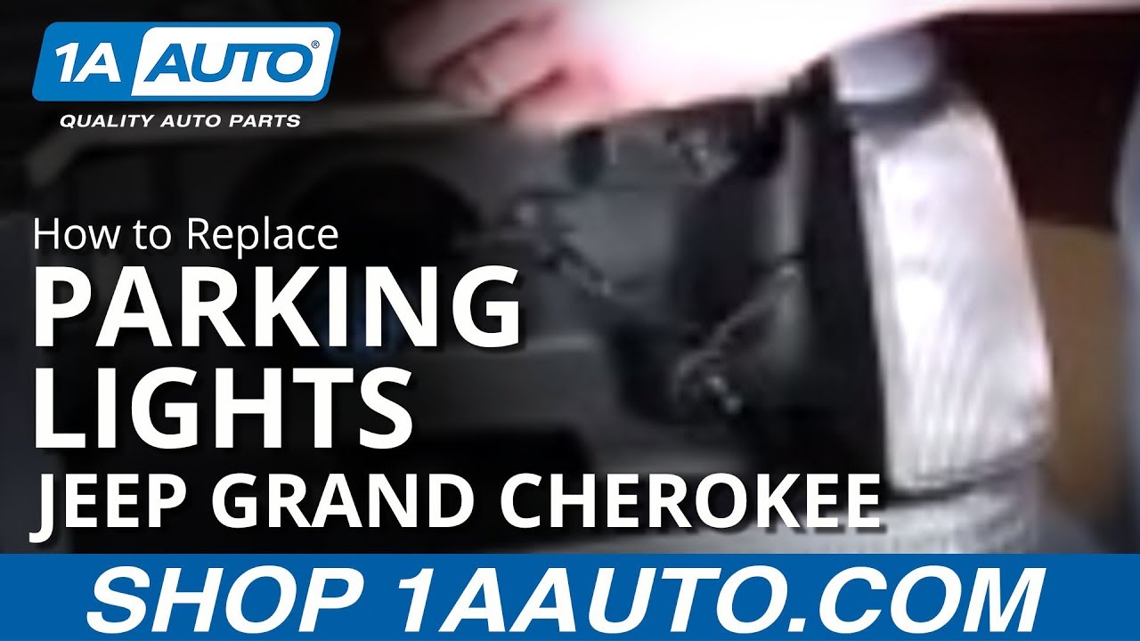 How to Replace Parking Light 199396 Jeep Grand Cherokee 1A Auto