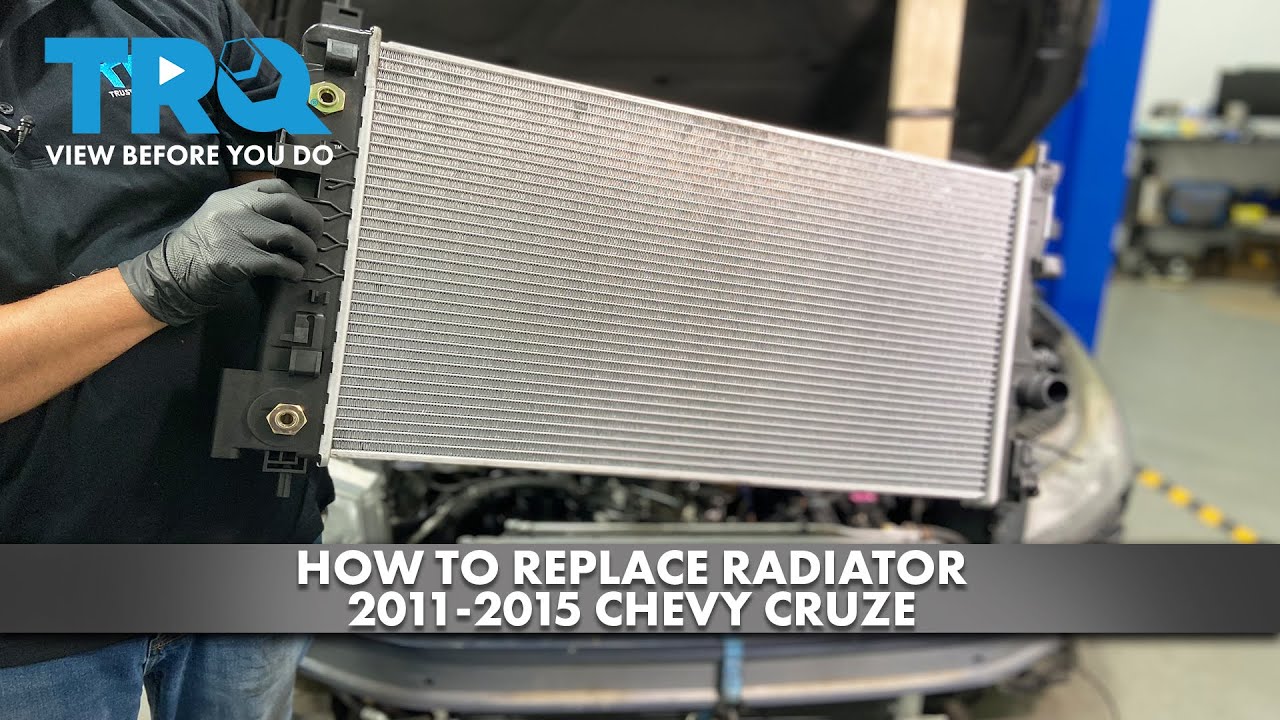 How to Replace Radiator 20112015 Chevrolet Cruze 1A Auto