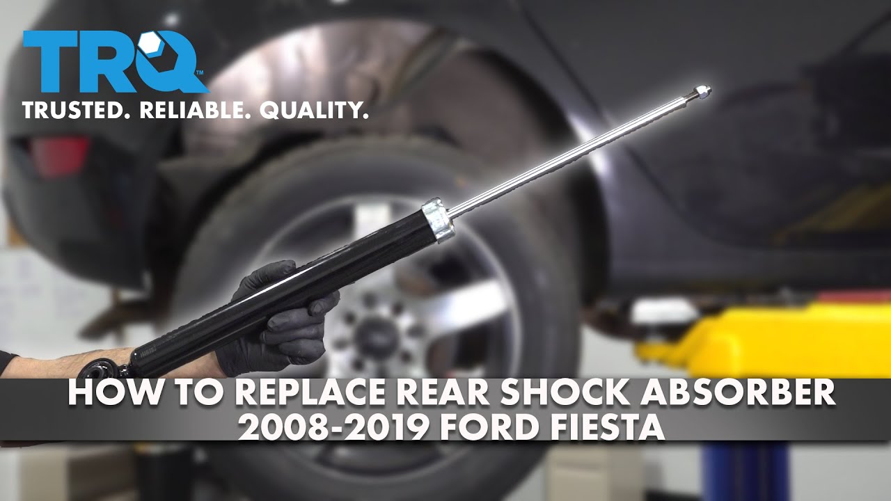 How to Replace Rear Shock Absorber 20112019 Ford Fiesta 1A Auto